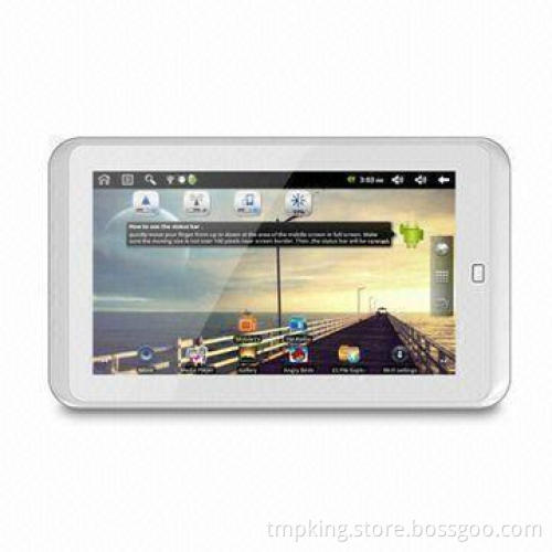 TV Tablet PCs, 1.3-megapixel Camera, 7-inch Touch Screen, G-sensor, 512MB DDR2 and 4GB NAND Flash